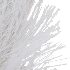 6' X 10" White Flocked Artificial Christmas Garland With Pine Cones, Unlit -Beauty Wreaths Shop northlight z94018 3 43415.1678396697