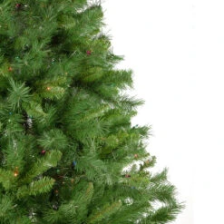 7.5' Pre-Lit Chatham Pine Artificial Christmas Tree, Multi-Color Lights -Beauty Wreaths Shop northlight z94024 2 67673.1667530981
