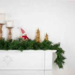 9' X 10" Chatham Pine Artificial Christmas Garland, Unlit -Beauty Wreaths Shop northlight z94026 1 styled 99234.1677088781