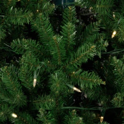 7.5' Pre-Lit Manchester Pine Instant Connect Artificial Christmas Tree, Dual LED Lights -Beauty Wreaths Shop northlight z94430 3 55415.1668089864