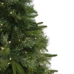 4.5' Pre-Lit Full Ashcroft Cashmere Pine Artificial Christmas Tree, Warm Clear LED Lights -Beauty Wreaths Shop northlight z98740 2 29515.1683049763