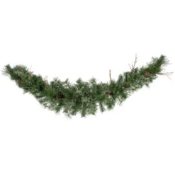 6' X 9" Country Mixed Pine Artificial Christmas Garland - Unlit 9 6' X 9" Country Mixed Pine Artificial Christmas Garland - Unlit -Beauty Wreaths Shop northlight z99489 1new 76055.1668539393