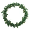 Pre-Lit Buffalo Fir Artificial Christmas Wreath - 30-Inch, Clear Lights -Beauty Wreaths Shop northlight z99648 36229.1667573502