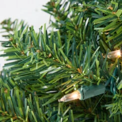 Pre-Lit Buffalo Fir Artificial Christmas Wreath - 72-Inch, Clear Lights -Beauty Wreaths Shop northlight z99673 3 77002.1667573504