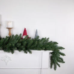 9' X 16" Buffalo Fir Artificial Christmas Garland - Unlit -Beauty Wreaths Shop northlight z99705 2 styled 90068.1672836751