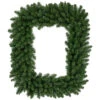 36" Buffalo Fir Rectangular Artificial Christmas Wreath - Unlit -Beauty Wreaths Shop northlight z99749 1 97286.1671129356