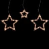 6ct Clear Star Shaped Icicle Christmas Lights - 9 Ft White Wire -Beauty Wreaths Shop northlight zg27645 1 98600.1667570772