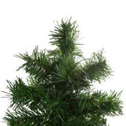 Set Of 3 Slim Woodland Alpine Artificial Christmas Trees 5' - Unlit -Beauty Wreaths Shop northlightgb ynt745 gr 3 77365.1667517266