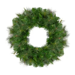 24" Mixed Canyon Pine Artificial Christmas Wreath - Unlit