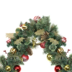 9' X 16" Artificial Pine With Cranberries, Ornaments, And Pine Cones Christmas Garland – Unlit 6 9' X 16" Artificial Pine With Cranberries, Ornaments, And Pine Cones Christmas Garland – Unlit -Beauty Wreaths Shop northlights04194 25347.1667659335