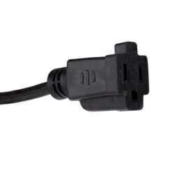 100' Black 3-Prong Outdoor Extension Power Cord -Beauty Wreaths Shop northlightys90562 2 17218.1667642970