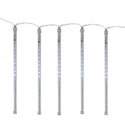 Set Of 10 Transparent Dripping Icicle Snowfall Christmas Light Tubes - 14 Ft Clear Wire -Beauty Wreaths Shop p7gujbqyuktyehlms2qkm5iis9wxp8rm 08635.1667489917