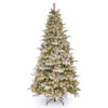 6.5’ Pre-Lit Snowy Everest Fir Artificial Christmas Tree - Clear Lights -Beauty Wreaths Shop pev3 311 65 08393.1667571953