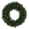 Pre-Lit Midnight Green Artificial Christmas Wreath - 48-Inch, Red Lights -Beauty Wreaths Shop qr7x2b16wvqa29x5dpxh5mvygfoortyy 08893.1667521283