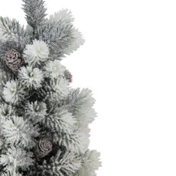 19" Potted Slim Flocked Mini Pine Artificial Christmas Tree In Burlap Base - Unlit -Beauty Wreaths Shop rhzfvd0qw5xngq31n5e7dqmzisj7duk6 89919.1667657552