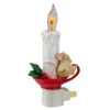 7" Sleeping Mouse In Teacup With Candle Christmas Night Light -Beauty Wreaths Shop roman 130441 46475.1667622419