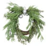 Iced Cedar Ornaments And Bells Artificial Christmas Wreath - 24-Inch, Unlit -Beauty Wreaths Shop select xp1316 sv 27843.1667536459