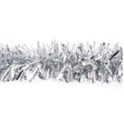 25' Silver Metallic Twist Novelty Christmas Garland