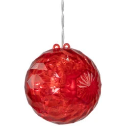 6" LED Lighted Red Crystal Sphere Outdoor Christmas Decoration 9 6" LED Lighted Red Crystal Sphere Outdoor Christmas Decoration -Beauty Wreaths Shop sienna 424f6112 2 79990.1667661385