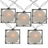 10 Pearlized White And Black Lantern Party Patio Christmas Lights - 7.5 Ft White Wire -Beauty Wreaths Shop sienna 624f611d 1 57281.1667601405