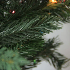 9.5' Pre-Lit Slim Vermont Fir Artificial Christmas Tree - Multicolor Dura-Lit Lights 9 9.5' Pre-Lit Slim Vermont Fir Artificial Christmas Tree - Multicolor Dura-Lit Lights -Beauty Wreaths Shop tmastgijxhcluzfudgxxtklhnxivymcp 80868.1667662745