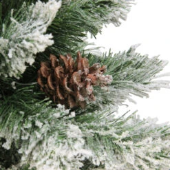 6' Medium Flocked Angel Pine Artificial Christmas Tree - Unlit -Beauty Wreaths Shop uea0824wv3eqsjthcz3md5wvxihakpq4 13439.1676305746