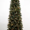 4.5' Pre-Lit Yorkville Pine Pencil Artificial Christmas Tree - Clear Lights -Beauty Wreaths Shop v3gspdyolqgxyw7eakknixukgri3omds 36093.1667530752