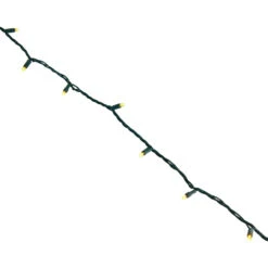 100 Orange LED Wide Angle Commercial Grade Christmas Lights - 48.75 Ft White Wire -Beauty Wreaths Shop vickerman20x6w6108 03 64583.1667661793