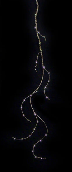 36 Purple LED Angel Tear Drop Branch Christmas Lights - 4.3 Ft Silver And Bronze Wire -Beauty Wreaths Shop vxdbpuk7m9xiqvfhvnvgzesf1tvcla0c 33743.1667662723