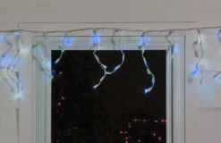 100ct Blue LED Wide Angle Icicle Christmas Lights, 5.5 Ft White Wire -Beauty Wreaths Shop wowogl5rnfu28fpb3qn7pvcuvfoopahs 00933.1677517507