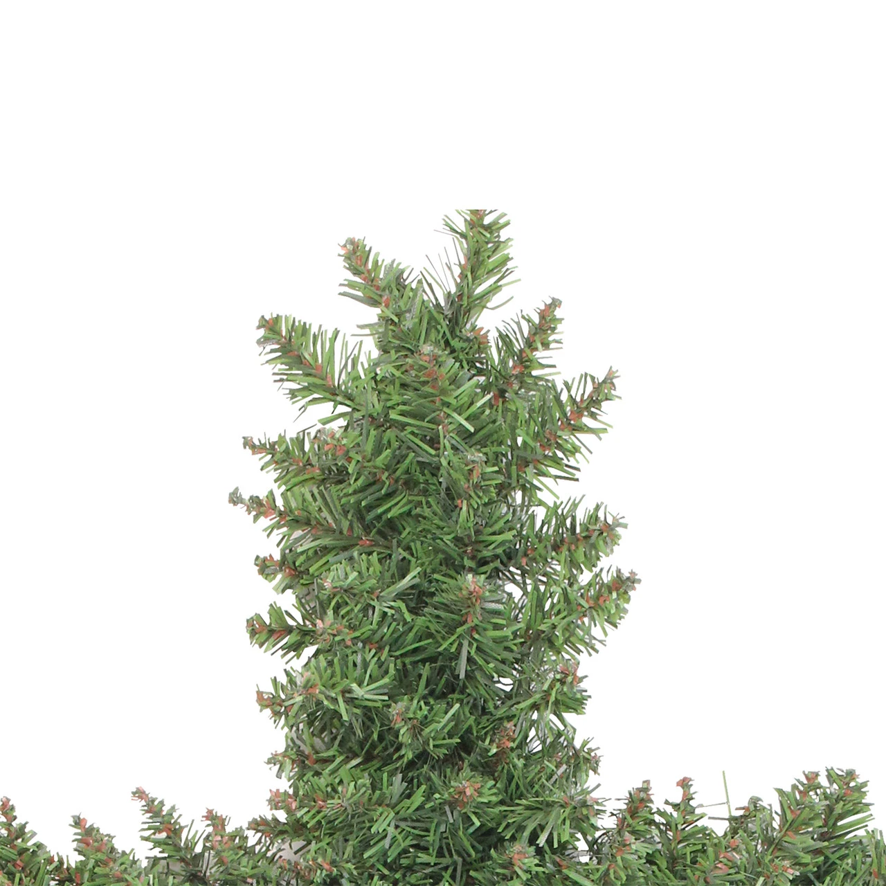 22" Green Pine Artificial Cross Shape Wreath With Ground Stake - Unlit 4 22" Green Pine Artificial Cross Shape Wreath With Ground Stake - Unlit - Image 2
