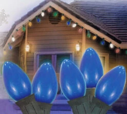 Set Of 25 Ceramic Blue C7 Christmas Lights - 24 Ft Green Wire -Beauty Wreaths Shop ymremutucqgnywge0raixyojp4asibr2 99105.1667663691