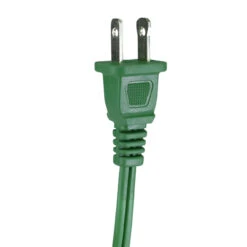 15' Green Indoor Power Extension Cord With 3-Outlets And Foot Switch -Beauty Wreaths Shop ys90571 4 21105.1667518785